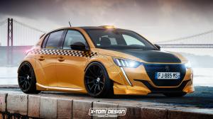 2020 Peugeot 208 Taxi by X-Tomi Design